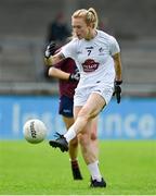 15 August 2021; Erica Burke of Kildare during the TG4 All-Ireland Senior Ladies Football Championship Semi-Final match between Kildare and Westmeath at Parnell Park in Dublin. Photo by Brendan Moran/Sportsfile