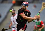 31 July 2021; Mayo goalkeeper Bobby Douglas during the Nickey Rackard Cup Final match between Tyrone and Mayo at Croke Park in Dublin. Photo by Ray McManus/Sportsfile