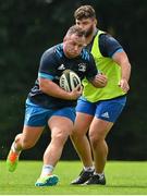 19 August 2021; Ed Byrne during Leinster Rugby squad training at UCD in Dublin. Photo by Brendan Moran/Sportsfile