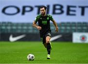 19 August 2021; Richie Towell of Shamrock Rovers during the UEFA Europa Conference League play-off first leg match between Flora Tallinn and Shamrock Rovers at A. Le Coq Arena in Tallinn, Estonia Photo by Eóin Noonan/Sportsfile