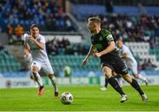 19 August 2021; Sean Hoare of Shamrock Rovers during the UEFA Europa Conference League play-off first leg match between Flora Tallinn and Shamrock Rovers at A. Le Coq Arena in Tallinn, Estonia Photo by Eóin Noonan/Sportsfile
