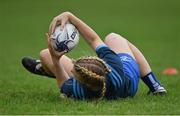 20 August 2021; Aoife Purcell in action during the Bank of Ireland Leinster Rugby School of Excellence at The King's Hospital School in Dublin. Photo by Brendan Moran/Sportsfile