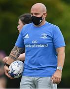 20 August 2021; Coach Niall Kane during the Bank of Ireland Leinster Rugby School of Excellence at The King's Hospital School in Dublin. Photo by Brendan Moran/Sportsfile