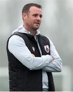 20 August 2021; Longford Town manager Daire Doyle before the SSE Airtricity League Premier Division match between Waterford and Longford Town at RSC in Waterford. Photo by Michael P Ryan/Sportsfile