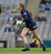 14 August 2021; Dublin goalkeeper Ciara Trant during the TG4 Ladies Football All-Ireland Championship semi-final match between Dublin and Mayo at Croke Park in Dublin. Photo by Ray McManus/Sportsfile