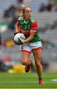 14 August 2021; Lisa Cafferky of Mayo during the TG4 Ladies Football All-Ireland Championship semi-final match between Dublin and Mayo at Croke Park in Dublin. Photo by Ray McManus/Sportsfile