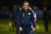 20 August 2021; Finn Harps manager Ollie Horgan after the SSE Airtricity League Premier Division match between Finn Harps and St Patrick's Athletic at Finn Park in Ballybofey, Donegal. Photo by Ben McShane/Sportsfile