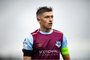 20 August 2021; Jake Hyland of Drogheda United during the SSE Airtricity League Premier Division match between Dundalk and Drogheda United at Oriel Park in Dundalk, Louth. Photo by Stephen McCarthy/Sportsfile