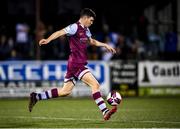 20 August 2021; James Clarke of Drogheda United during the SSE Airtricity League Premier Division match between Dundalk and Drogheda United at Oriel Park in Dundalk, Louth. Photo by Stephen McCarthy/Sportsfile