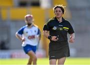 21 August 2021; Referee Liz Dempsey during the All-Ireland Senior Camogie Championship Quarter-Final match between Tipperary and Waterford at Páirc Uí Chaoimh in Cork. Photo by Piaras Ó Mídheach/Sportsfile