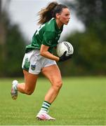 21 August 2021; Amy Ryan of Limerick during the TG4 All-Ireland Ladies Football Junior Championship Semi-Final match between Wicklow and Limerick at Joe Foxe Memorial Park, Tang GAA Club in Westmeath. Photo by Ray McManus/Sportsfile