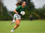 21 August 2021; Amy Ryan of Limerick during the TG4 All-Ireland Ladies Football Junior Championship Semi-Final match between Wicklow and Limerick at Joe Foxe Memorial Park, Tang GAA Club in Westmeath. Photo by Ray McManus/Sportsfile