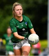 21 August 2021; Maedbh McCarthy of Limerick during the TG4 All-Ireland Ladies Football Junior Championship Semi-Final match between Wicklow and Limerick at Joe Foxe Memorial Park, Tang GAA Club in Westmeath. Photo by Ray McManus/Sportsfile
