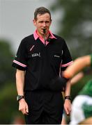 21 August 2021; Referee Patrick Smith during the TG4 All-Ireland Ladies Football Junior Championship Semi-Final match between Wicklow and Limerick at Joe Foxe Memorial Park, Tang GAA Club in Westmeath. Photo by Ray McManus/Sportsfile