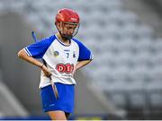 21 August 2021; Lorraine Bray of Waterford dejected after her side's defeat in the All-Ireland Senior Camogie Championship Quarter-Final match between Tipperary and Waterford at Páirc Uí Chaoimh in Cork. Photo by Piaras Ó Mídheach/Sportsfile