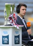 21 August 2021; TG4 analyst Jamie Wall during the 2021 Electric Ireland GAA Hurling All-Ireland Minor Championship Final match between Cork and Galway at Semple Stadium in Thurles, Tipperary. Photo by Stephen McCarthy/Sportsfile