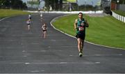 21 August 2021; Keith Russell of Navan AC, Meath, representing Ireland, competing in the Irish National 50 kilometre and 100 kilometre Championships, incorporating the Anglo Celtic Plate, at Mondello Park in Naas, Kildare. Photo by Brendan Moran/Sportsfile