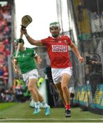 22 August 2021; Shane Kingston of Cork celebrates after scoring his side's first goal during the GAA Hurling All-Ireland Senior Championship Final match between Cork and Limerick in Croke Park, Dublin. Photo by Eóin Noonan/Sportsfile