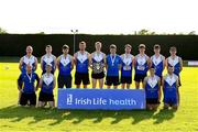22 August 2021; The winning Men's team from Ratoath AC, Meath, after day two of the Irish Life Health Youth Combined Events and Masters Combined Events at Tullamore Harriers Stadium in Tullamore, Offaly. Photo by Matt Browne/Sportsfile
