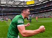 22 August 2021; Seán Finn of Limerick after his side's victory in the GAA Hurling All-Ireland Senior Championship Final match between Cork and Limerick in Croke Park, Dublin. Photo by Piaras Ó Mídheach/Sportsfile