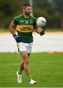 22 August 2021; Former Ireland and Leinster rugby union player Rob Kearney playing for Cooley Kickhams GAC during the Hollywood Developments Division 1 League match between Cooley Kickhams and Newtown Blues at Fr McEvoy Park in Carlingford, Louth. Photo by Philip Fitzpatrick/Sportsfile