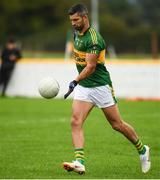 22 August 2021; Former Ireland and Leinster rugby union player Rob Kearney playing for Cooley Kickhams GAC during the Hollywood Developments Division 1 League match between Cooley Kickhams and Newtown Blues at Fr McEvoy Park in Carlingford, Louth. Photo by Philip Fitzpatrick/Sportsfile