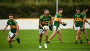 22 August 2021; Former Ireland and Leinster rugby union player Rob Kearney playing for Cooley Kickhams GAC during the Hollywood Developments Division 1 League match between Cooley Kickhams and Newtown Blues at Fr McEvoy Park in Carlingford, Louth. Photo by Philip Fitzpatrick/Sportsfile