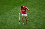 22 August 2021; A dejected Eoin Cadogan of Cork after the GAA Hurling All-Ireland Senior Championship Final match between Cork and Limerick in Croke Park, Dublin. Photo by Daire Brennan/Sportsfile