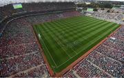 22 August 2021; A general view of Croke Park during the pre-match parade ahead of the GAA Hurling All-Ireland Senior Championship Final match between Cork and Limerick in Croke Park, Dublin. Photo by Stephen McCarthy/Sportsfile