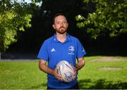 23 August 2021; Head coach Phil de Barra during a Leinster Rugby Women’s press conference at Leinster HQ in Belfield, Dublin. Photo by Harry Murphy/Sportsfile