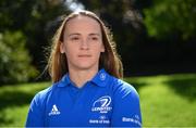 23 August 2021; Vice-captain Michelle Claffey during a Leinster Rugby Women’s press conference at Leinster HQ in Belfield, Dublin. Photo by Harry Murphy/Sportsfile
