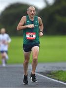 21 August 2021; Padraig Mullins of St Finbars AC, Cork, representing Ireland, competing in the Irish National 50 kilometre and 100 kilometre Championships, incorporating the Anglo Celtic Plate, at Mondello Park in Naas, Kildare. Photo by Brendan Moran/Sportsfile