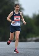 21 August 2021; Alison McGill of Scotland, competing in the Irish National 50 kilometre and 100 kilometre Championships, incorporating the Anglo Celtic Plate, at Mondello Park in Naas, Kildare. Photo by Brendan Moran/Sportsfile