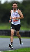 21 August 2021; Jack Blackburn of Wales competing in the Irish National 50 kilometre and 100 kilometre Championships, incorporating the Anglo Celtic Plate, at Mondello Park in Naas, Kildare. Photo by Brendan Moran/Sportsfile