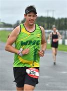 21 August 2021; Adrian Campbell of Wexford Marathon Club, Wexford, competing in the Irish National 50 kilometre and 100 kilometre Championships, incorporating the Anglo Celtic Plate, at Mondello Park in Naas, Kildare. Photo by Brendan Moran/Sportsfile