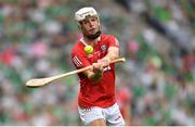 22 August 2021; Luke Meade of Cork during the GAA Hurling All-Ireland Senior Championship Final match between Cork and Limerick in Croke Park, Dublin. Photo by Ray McManus/Sportsfile