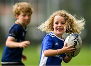 24 August 2021; Clara Crann in action during the Bank of Ireland Leinster Rugby Summer Camp at Wanderers RFC in Dublin. Photo by Harry Murphy/Sportsfile