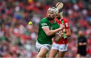22 August 2021; Cian Lynch of Limerick during the GAA Hurling All-Ireland Senior Championship Final match between Cork and Limerick in Croke Park, Dublin. Photo by Brendan Moran/Sportsfile