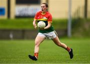 22 August 2021; Niamh Forde of Carlow during the TG4 All-Ireland Ladies Football Junior Championship Semi-Final match between Antrim and Carlow at Lannleire GFC in Dunleer, Louth. Photo by Ben McShane/Sportsfile