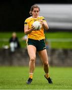 22 August 2021; Michelle Magee of Antrim during the TG4 All-Ireland Ladies Football Junior Championship Semi-Final match between Antrim and Carlow at Lannleire GFC in Dunleer, Louth. Photo by Ben McShane/Sportsfile