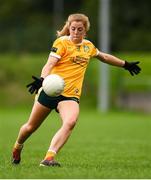 22 August 2021; Cathy Carey of Antrim during the TG4 All-Ireland Ladies Football Junior Championship Semi-Final match between Antrim and Carlow at Lannleire GFC in Dunleer, Louth. Photo by Ben McShane/Sportsfile