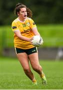 22 August 2021; Ellen Morgan of Antrim during the TG4 All-Ireland Ladies Football Junior Championship Semi-Final match between Antrim and Carlow at Lannleire GFC in Dunleer, Louth. Photo by Ben McShane/Sportsfile