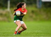 22 August 2021; Caoimhe Redmond of Carlow during the TG4 All-Ireland Ladies Football Junior Championship Semi-Final match between Antrim and Carlow at Lannleire GFC in Dunleer, Louth. Photo by Ben McShane/Sportsfile
