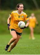 22 August 2021; Ciara Austin of Antrim during the TG4 All-Ireland Ladies Football Junior Championship Semi-Final match between Antrim and Carlow at Lannleire GFC in Dunleer, Louth. Photo by Ben McShane/Sportsfile