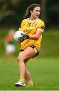 22 August 2021; Maria O'Neill of Antrim during the TG4 All-Ireland Ladies Football Junior Championship Semi-Final match between Antrim and Carlow at Lannleire GFC in Dunleer, Louth. Photo by Ben McShane/Sportsfile
