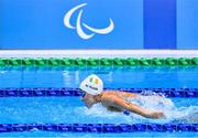 25 August 2021; Róisín Ní Ríain of Ireland competes in the Women's S11 100 metre Butterfly final at the Tokyo Aquatic Centre on day one during the Tokyo 2020 Paralympic Games in Tokyo, Japan. Photo by Sam Barnes/Sportsfile