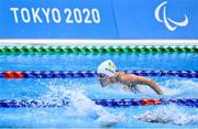 25 August 2021; Róisín Ní Ríain of Ireland competes in the Women's S11 100 metre Butterfly final at the Tokyo Aquatic Centre on day one during the Tokyo 2020 Paralympic Games in Tokyo, Japan. Photo by Sam Barnes/Sportsfile