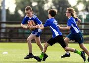 25 August 2021; Joe Braniff, age 10, in action during the Bank of Ireland Leinster Rugby Summer Camp at Ashbourne RFC in Ashbourne, Meath. Photo by Matt Browne/Sportsfile