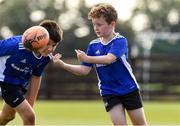 25 August 2021; Oliver Kennedy, age 10, in action during the Bank of Ireland Leinster Rugby Summer Camp at Ashbourne RFC in Ashbourne, Meath. Photo by Matt Browne/Sportsfile