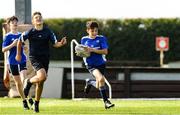 25 August 2021; Theo De Bonis, age 11, in action during the Bank of Ireland Leinster Rugby Summer Camp at Ashbourne RFC in Ashbourne, Meath. Photo by Matt Browne/Sportsfile